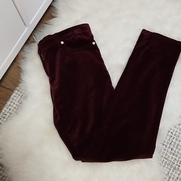 Michael Kors Straight Velour Pants - Picture 5 of 13
